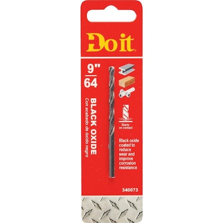 All-Source 9/64 In. Black Oxide Drill Bit 311861DB